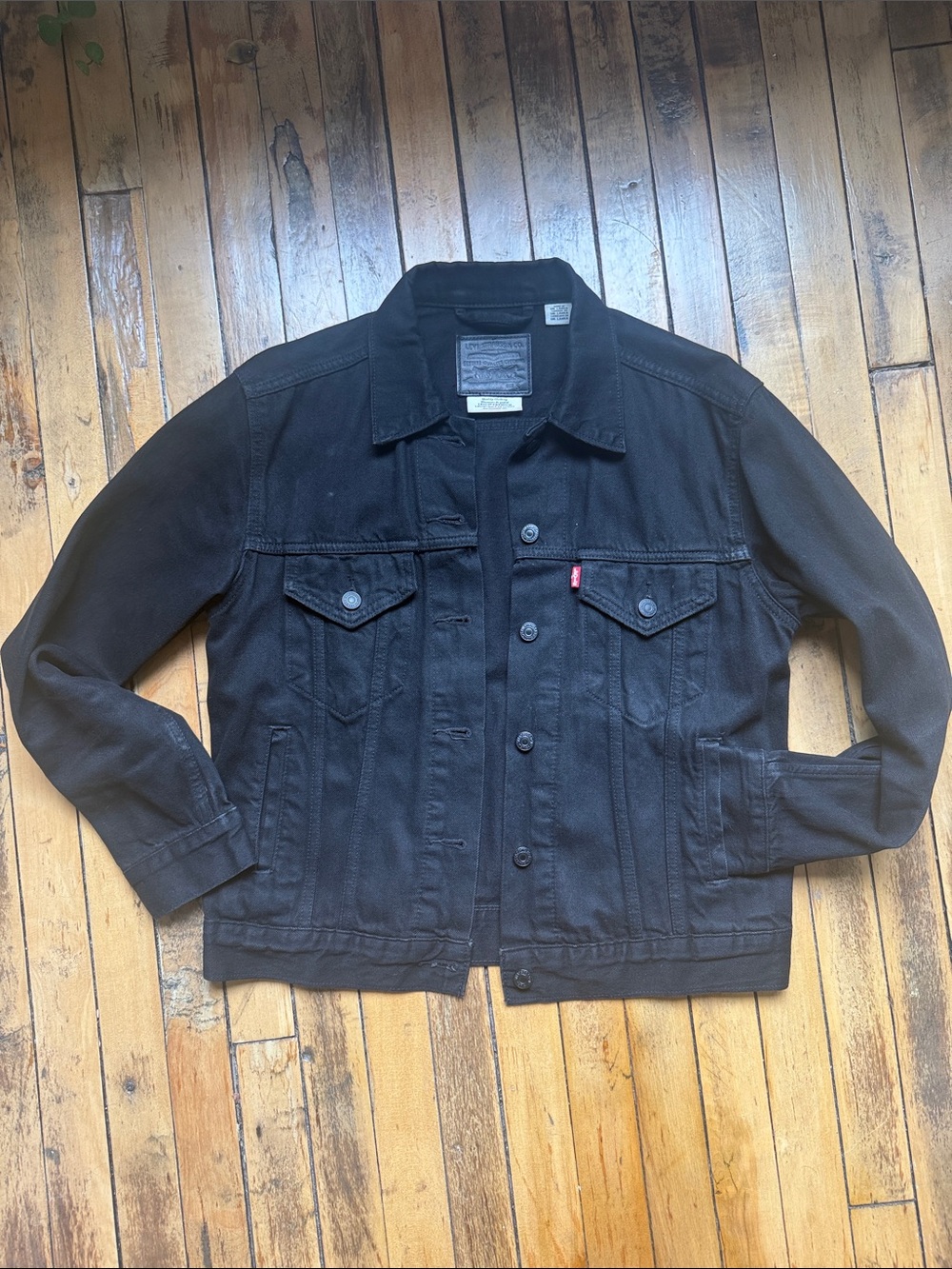 Black Denim Jacket - Levi's